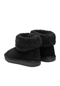 DeeZee Śniegowce DZ-73 BLACK Czarny. Kolor: czarny. Materiał: materiał #7