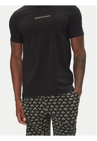 Emporio Armani Underwear Piżama EM000400 AF10793 FC063 Czarny Regular Fit. Kolor: czarny. Materiał: bawełna #2