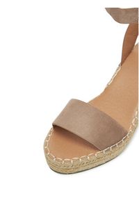 DeeZee Espadryle JSZ2022-06 Beżowy. Kolor: beżowy. Materiał: materiał