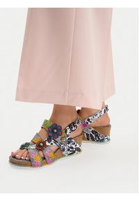Laura Vita Sandały Bonito 37 Kolorowy. Materiał: skóra. Wzór: kolorowy #2