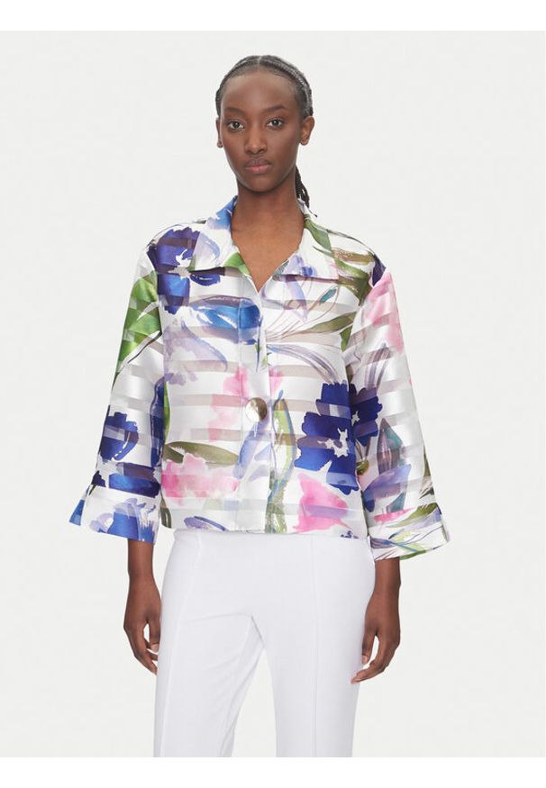 Joseph Ribkoff Marynarka 251776 Kolorowy Loose Fit. Materiał: syntetyk. Wzór: kolorowy