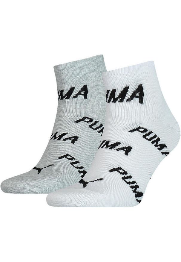 Puma - Skarpety Sportowe 100000954 002. Kolor: biały, wielokolorowy. Sport: kolarstwo