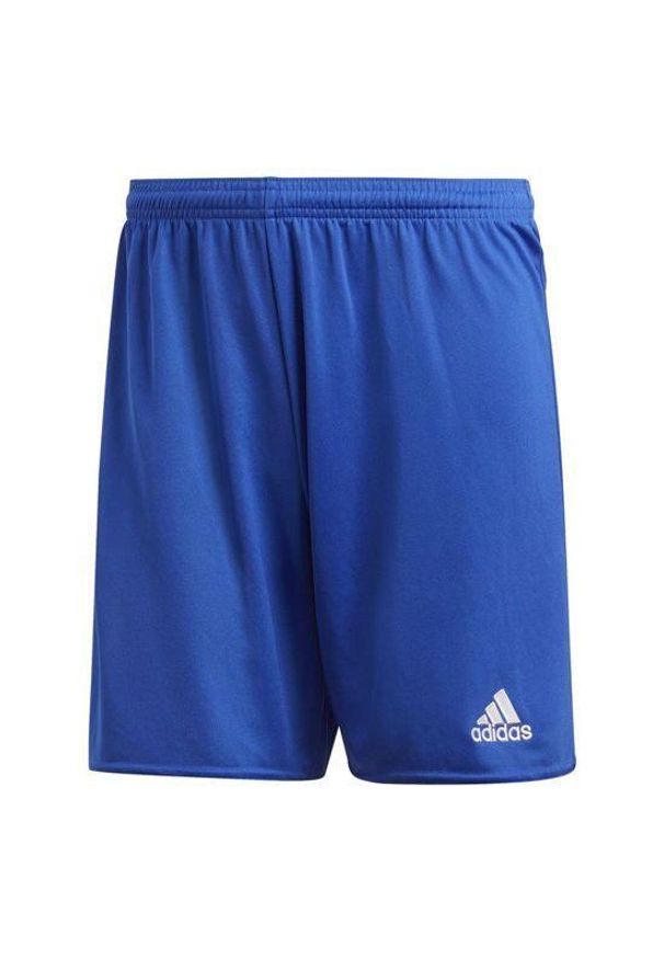 Adidas - Spodenki piłkarskie adidas Parma 16 Męskie. Kolor: niebieski, wielokolorowy, biały. Sport: piłka nożna
