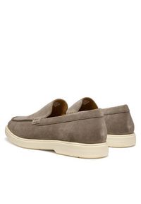 Geox Mokasyny U Spherica Ec17 U55LAD 00022 C1018 Szary. Kolor: szary. Materiał: zamsz, skóra