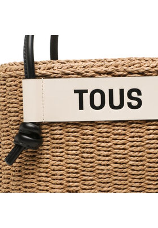 Tous - TOUS Torebka Capazo M Scoubidou 2001663243 Beżowy. Kolor: beżowy
