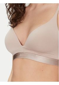 BOSS Biustonosz braletka 50535250 Beżowy. Kolor: beżowy. Materiał: bawełna #5
