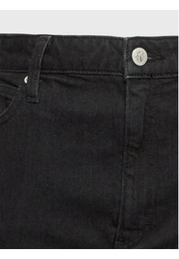 Calvin Klein Jeans Spódnica jeansowa J20J220468 Czarny Regular Fit. Kolor: czarny. Materiał: bawełna