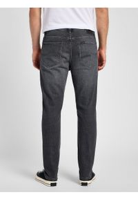 Lee - LEE MĘSKIE SPODNIE JEANSOWE LEE AUSTIN DARK SMOKE 112355803
