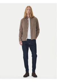 Jack & Jones Koszula Blubrook 12282353 Beżowy Regular Fit. Kolor: beżowy. Materiał: bawełna #7