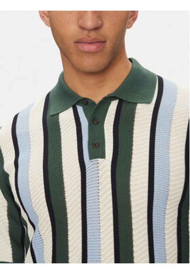 Liu Jo Sweter QA5031 MA71P Zielony Regular Fit. Kolor: zielony. Materiał: bawełna