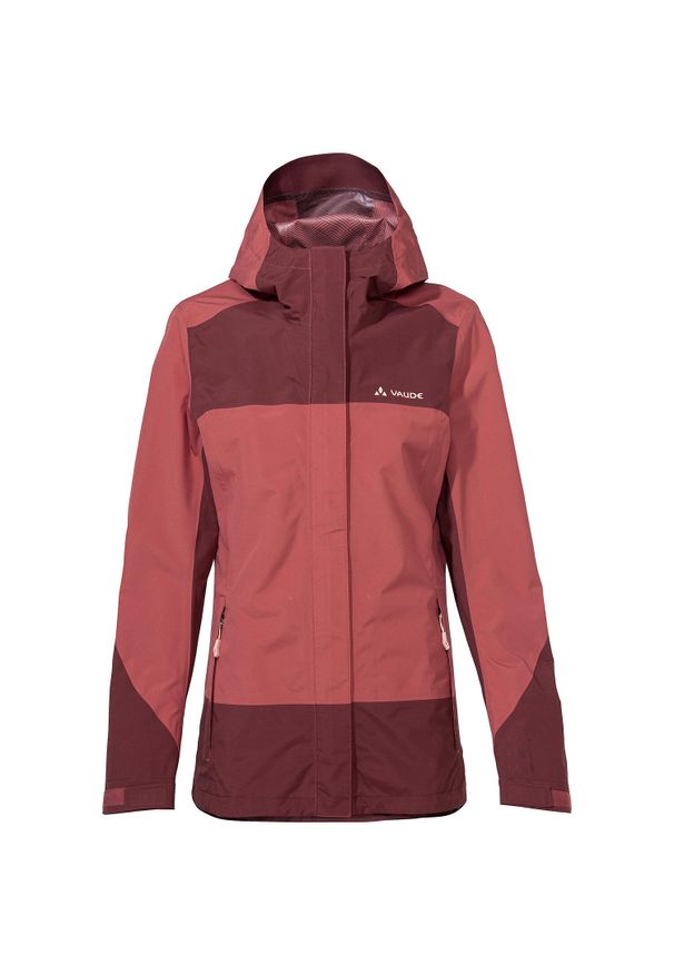 Kurtka przeciwdeszczowa damska Vaude Neyland 2.5L Jacket. Kolor: czerwony