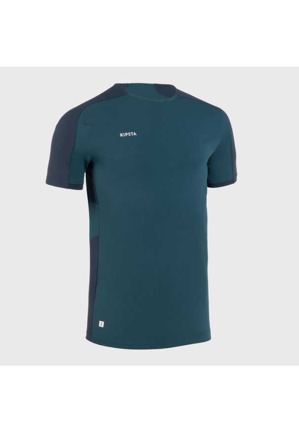 OFFLOAD - Koszulka do gry w rugby Training R500. Kolor: niebieski, wielokolorowy, szary. Materiał: materiał, poliester