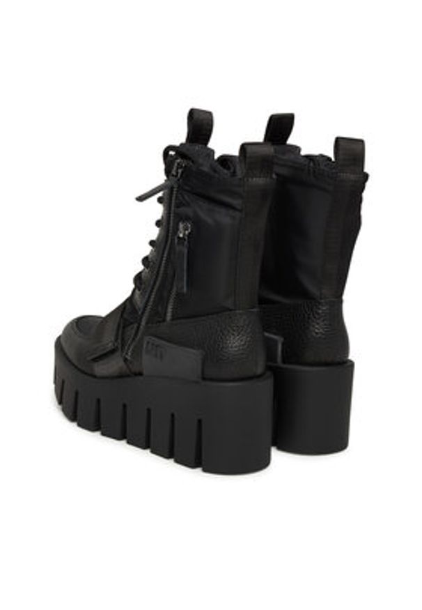 United Nude Trzewiki Grip Combat Lo 1096101165 Czarny. Kolor: czarny. Materiał: skóra