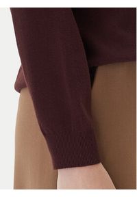Kontatto Sweter 3M0820C Bordowy Regular Fit. Kolor: czerwony. Materiał: syntetyk #5