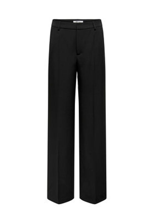 only - ONLY Spodnie materiałowe 15258191 Czarny Wide Leg. Kolor: czarny. Materiał: syntetyk