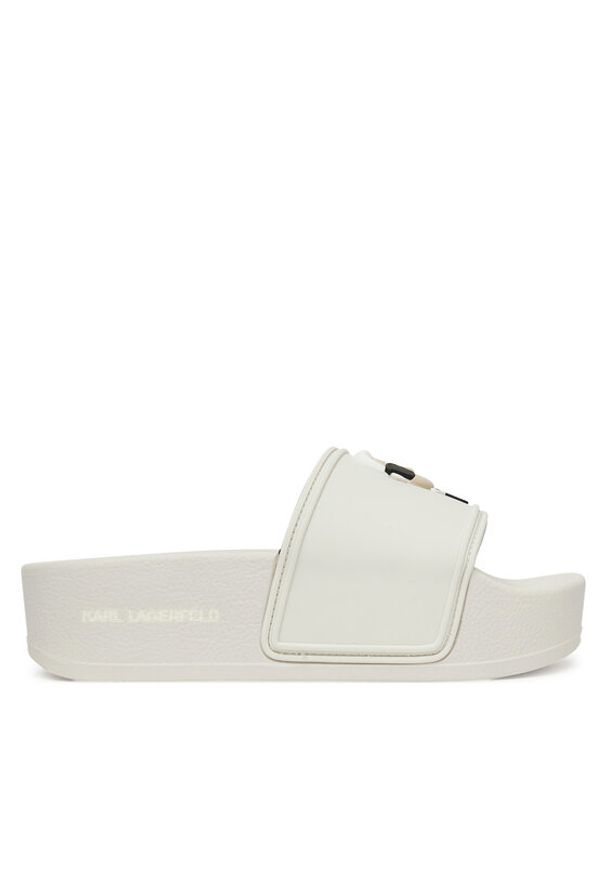 Karl Lagerfeld - KARL LAGERFELD Klapki Kondo Maxi KL80805A Biały. Kolor: biały
