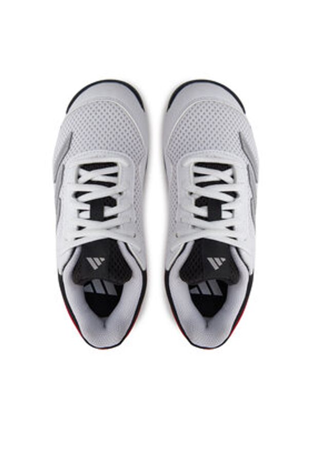 Adidas - adidas Buty do tenisa Courtflash JI2447 Biały. Kolor: biały. Materiał: materiał. Sport: tenis