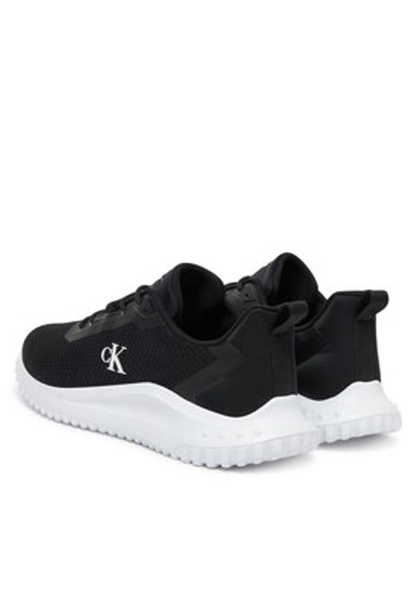 Calvin Klein Jeans Sneakersy Eva Runner Mix Mesh YM0YM01285 Czarny. Kolor: czarny. Materiał: materiał