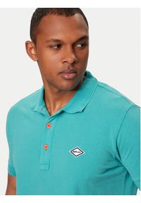 Replay Polo M3070A.000.22696M Niebieski Regular Fit. Typ kołnierza: polo. Kolor: niebieski. Materiał: bawełna #3