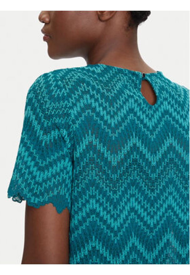 Morgan Bluzka 251-DREAM M Zielony Regular Fit. Kolor: zielony. Materiał: syntetyk