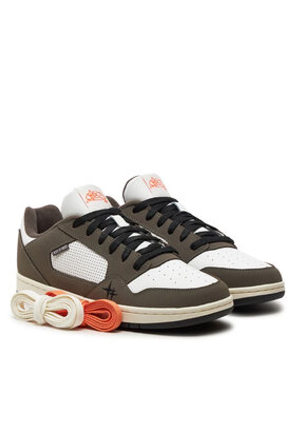 K1X Sneakersy Sweep Gk Prm 10840056 Brązowy. Kolor: brązowy. Materiał: skóra