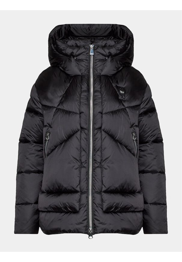 Blauer Kurtka zimowa 23WBLDC02037 Czarny Regular Fit. Kolor: czarny. Materiał: syntetyk. Sezon: zima