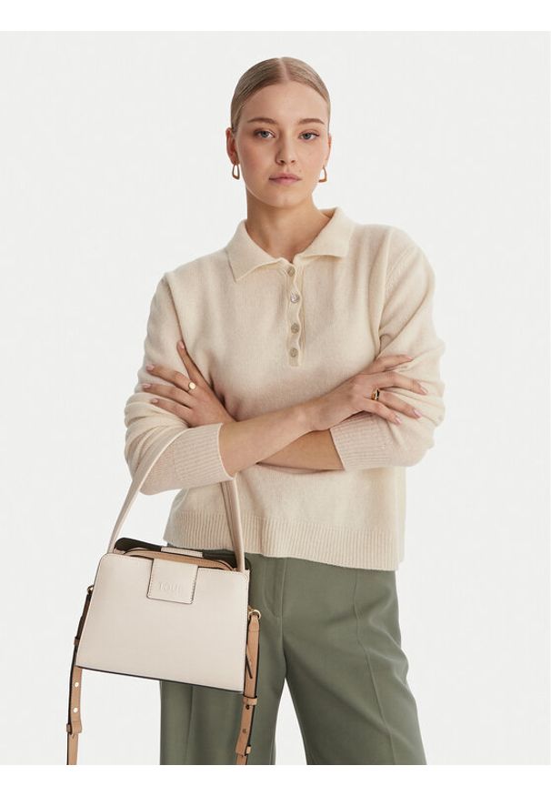 Tous - TOUS Torebka Kaos Icon 2002355401 Écru. Materiał: skórzane