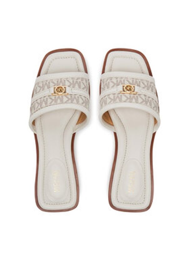 MICHAEL Michael Kors Klapki Mandy 40R5MAFS1B Écru. Materiał: syntetyk, materiał