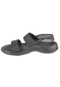 Sandały Crocs Literide 360 206711-001 czarne. Zapięcie: pasek. Kolor: czarny. Sezon: lato #5