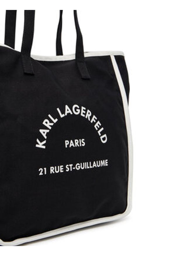 Karl Lagerfeld - KARL LAGERFELD Torebka A3W50018 Czarny. Kolor: czarny