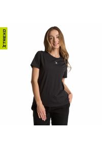 Koszulka damska XTREXO Trexi Reg Tee. Kolor: czarny. Sport: fitness #2