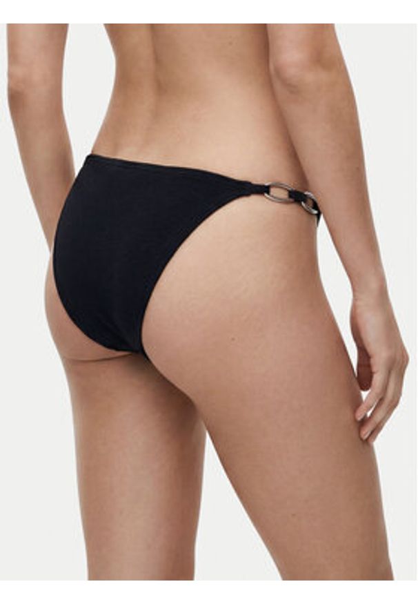 MICHAEL Michael Kors Dół od bikini MM06308 Czarny. Kolor: czarny. Materiał: syntetyk