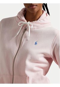 Polo Ralph Lauren Bluza 211935584017 Różowy Regular Fit. Typ kołnierza: polo. Kolor: różowy. Materiał: bawełna #3