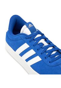Adidas - adidas Sneakersy Vl Court 3.0 IF4458 Niebieski. Kolor: niebieski. Materiał: zamsz, skóra #5