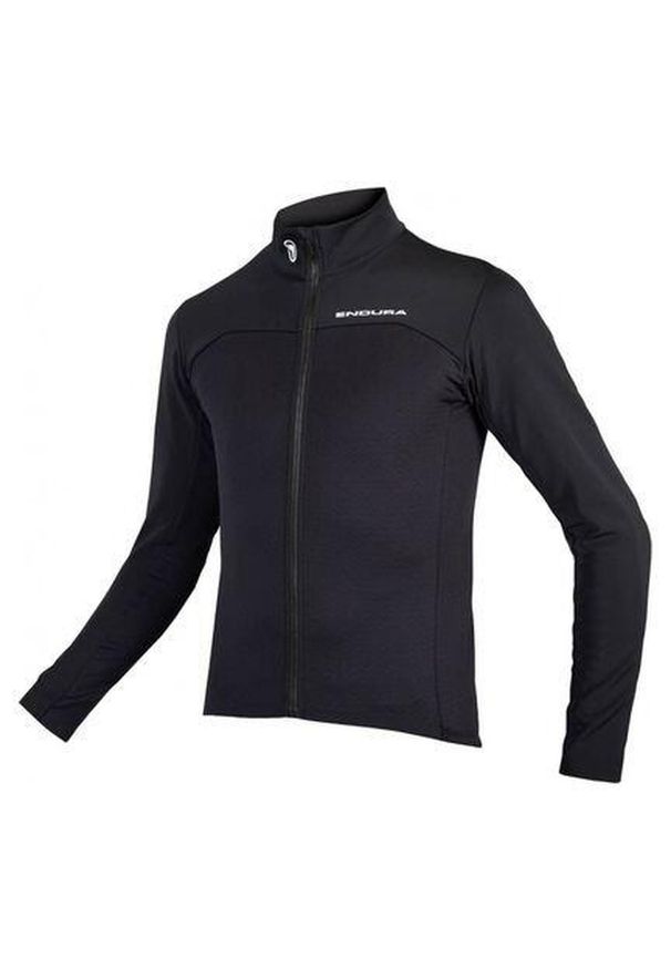 ENDURA - Jersey Endura Roubaix FS260-Pro. Kolor: czarny. Materiał: jersey. Sport: kolarstwo