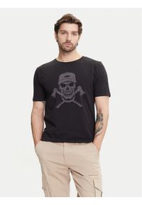 YSABEL MORA T-Shirt 90507 Czarny Regular Fit. Kolor: czarny. Materiał: bawełna
