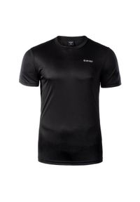 Hi-tec - Koszulka męska Hi-Tec Sibic - czarna, Rozmiar XXL. Kolor: czarny. Materiał: dzianina, poliester #1