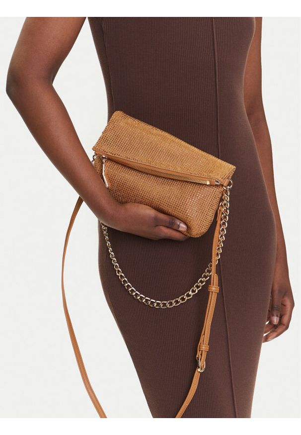 Liu Jo Torebka Pochette AA5166 E0745 Brązowy. Kolor: brązowy