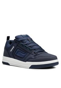 Sprandi Sneakersy MP07-21827-02 Granatowy. Kolor: niebieski. Materiał: skóra