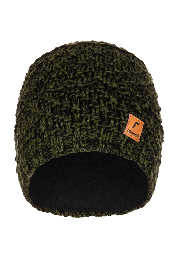 Reusch - Czapka REUSCH Robin Beanie. Kolor: zielony. Sezon: zima
