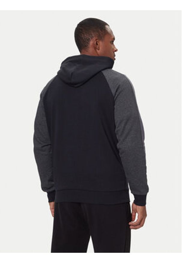Under Armour Bluza Ua Rival Fleece Colorblock 6003958 Czarny Loose Fit. Kolor: czarny. Materiał: bawełna