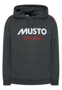 Musto Bluza 82019 Szary Regular Fit. Kolor: szary. Materiał: bawełna #4