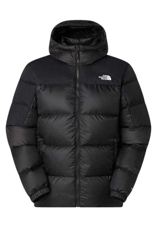 The North Face - Kurtka sportowa męska Diablo Down 2.0 Hooded Jacket. Kolor: czarny. Materiał: poliester. Styl: sportowy