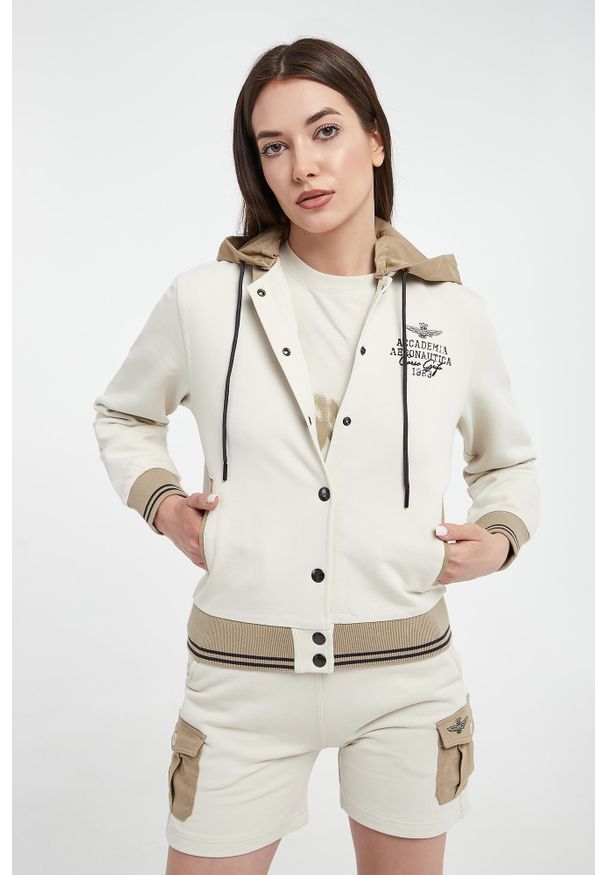 Aeronautica Militare - Bluza damska bejsbolówka AERONAUTICA MILITARE