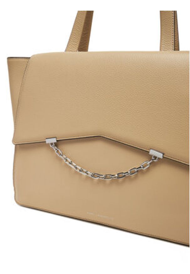 Karl Lagerfeld - KARL LAGERFELD Torebka A1W30433 Beżowy. Kolor: beżowy. Materiał: skórzane