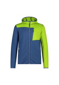 Polar z kapturem CMP. Typ kołnierza: kaptur. Kolor: niebieski. Materiał: polar