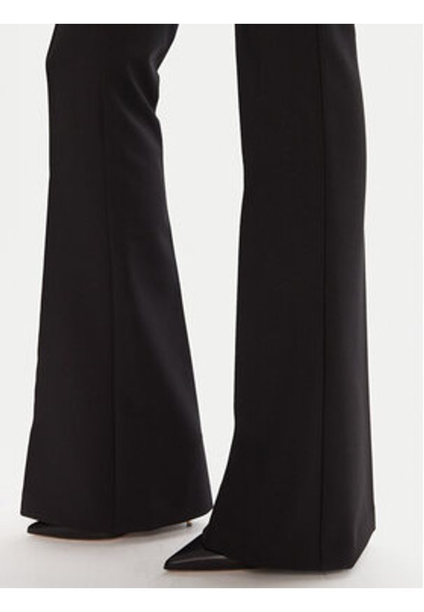 Elisabetta Franchi Spodnie materiałowe PA-122-56E2-V290 Czarny Regular Fit. Kolor: czarny. Materiał: syntetyk