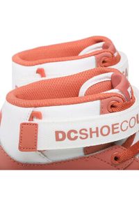 DC Sneakersy Pensford ADYS400038 Koralowy. Kolor: pomarańczowy. Materiał: skóra