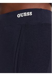 Guess Spodnie dzianinowe V6GB06 Z0651 Granatowy Regular Fit. Kolor: niebieski. Materiał: syntetyk #2