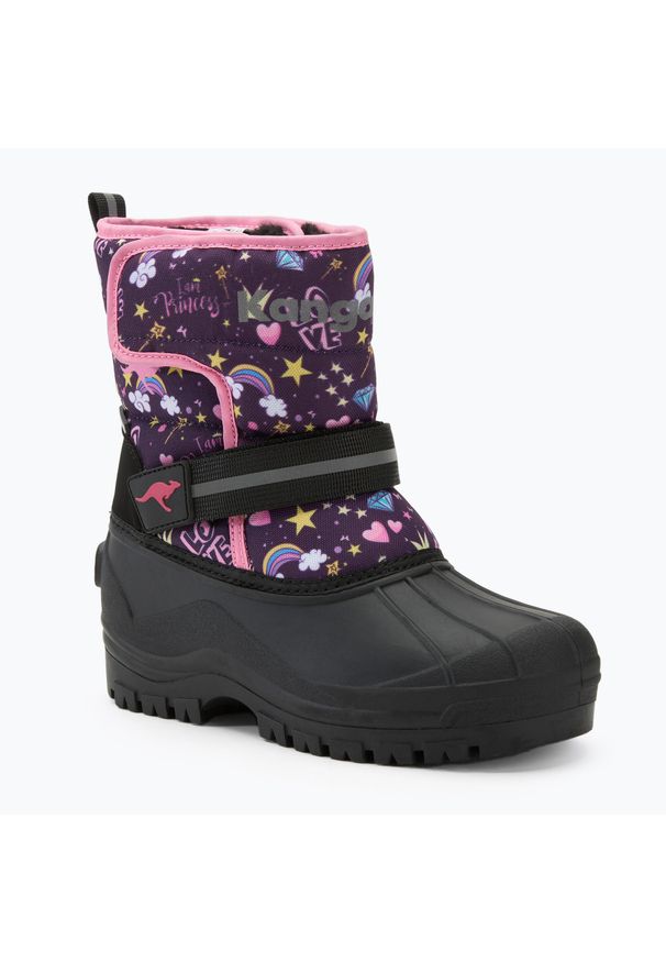 KangaRoos - Śniegowce dziecięce Kangaroos K-Shell IIprincess. Kolor: czarny. Sezon: zima